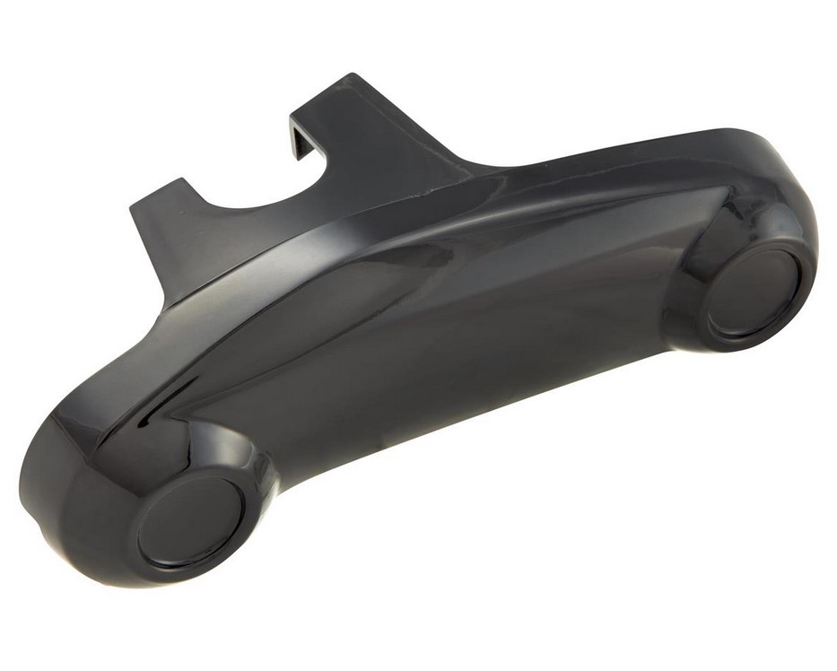 Swingarm afdekking voor Vespa Primavera/Sprint/GTS/GTS Super 50-300cc ('14-'16), glanzend zwart