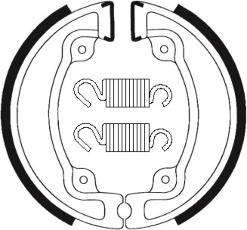 Tecnium Scooter Organische remschoenen - BA203