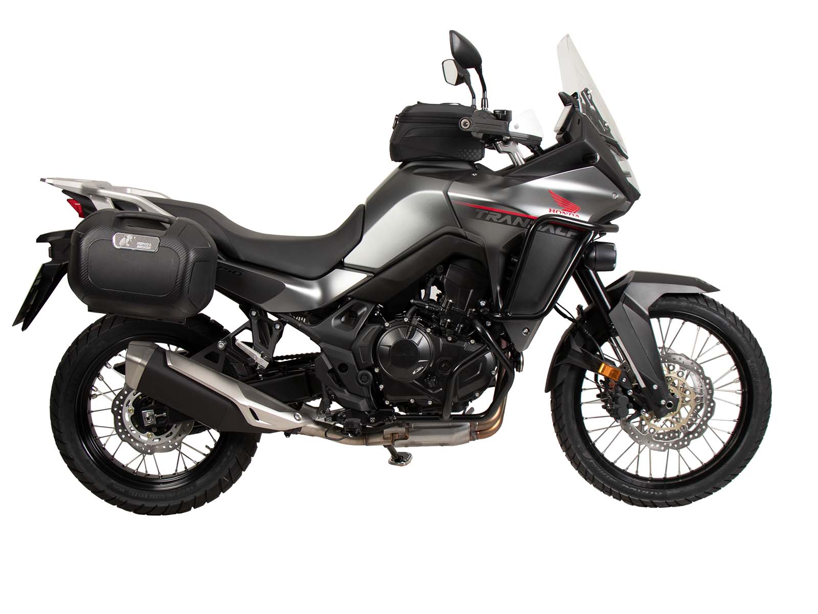 C-Bow zijsteun zwart voor Honda XL 750 Transalp / E-Clutch (25-) Hepco & Becker