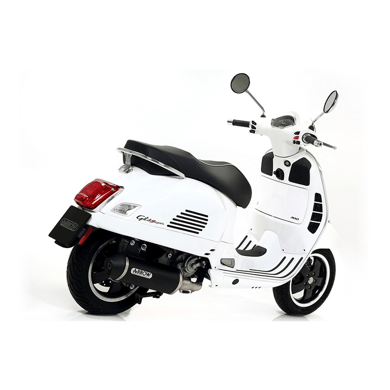 ARROW Uitlaat DARK URBAN voor Vespa GTS300 (17-)