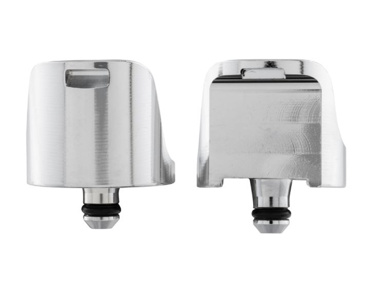 Spiegelgatdeksel links & rechts voor Vespa Primavera/Sprint/Elettrica 50-150cc, chroom