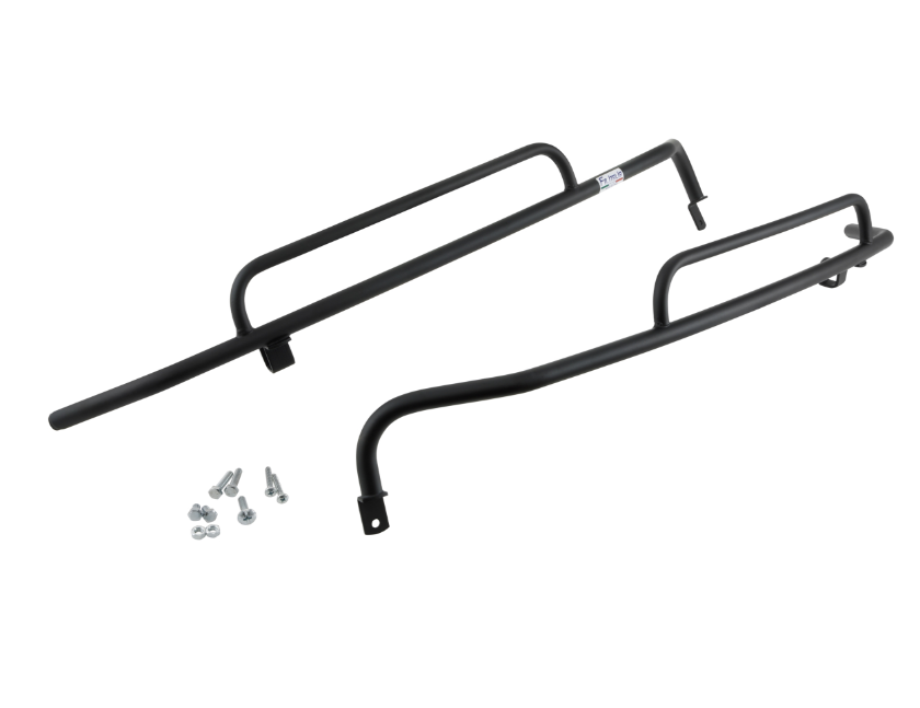 Crashbar zijafdekking achter voor Vespa GTS /GTS Super /GTV, 125-300ccm, zwart mat