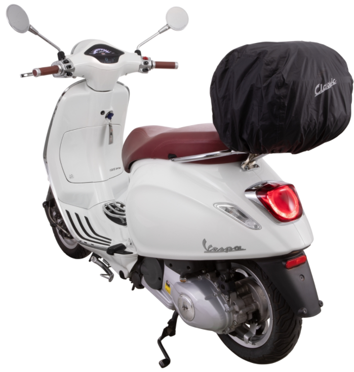 Klassiek bagagerek voor Vespa, bruin