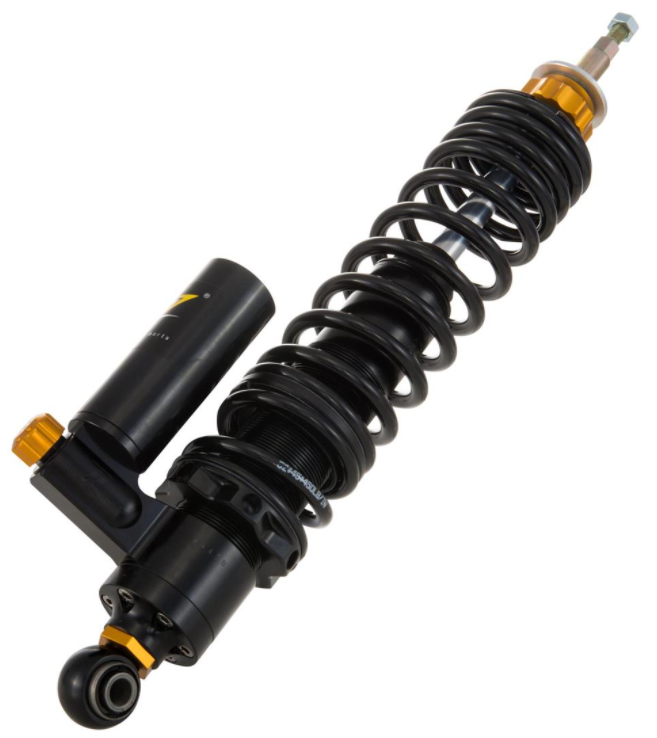 Schokdemper "Black Edition", achter voor Vespa Primavera/Sprint 125-150cc ('14-), zwart