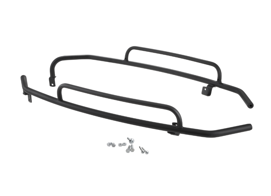 Crashbar zijafdekking achter voor Vespa GTS /GTS Super /GTV, 125-300ccm, zwart mat