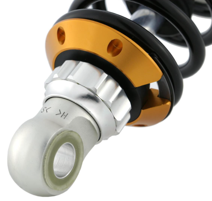 Achterschokdemper voor Vespa GTS/GTS Super/GTV/GT 60/GT/GT L, zilver/oranje