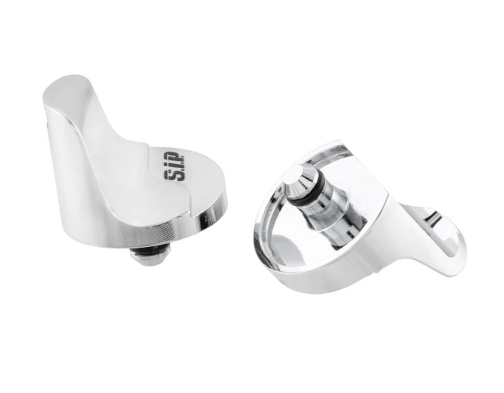 Spiegelgatdeksel links & rechts voor Vespa Primavera/Sprint/Elettrica 50-150cc, chroom