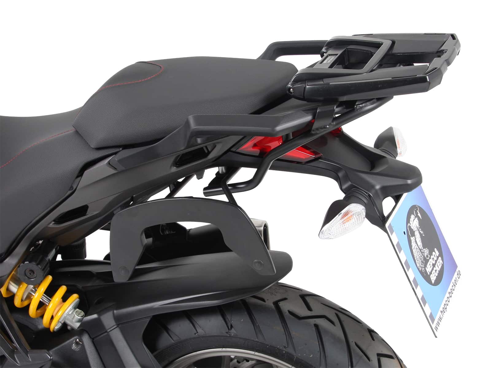 C-Bow zijdrager zwart voor Ducati Multistrada 950 /S (17-21) Hepco & Becker