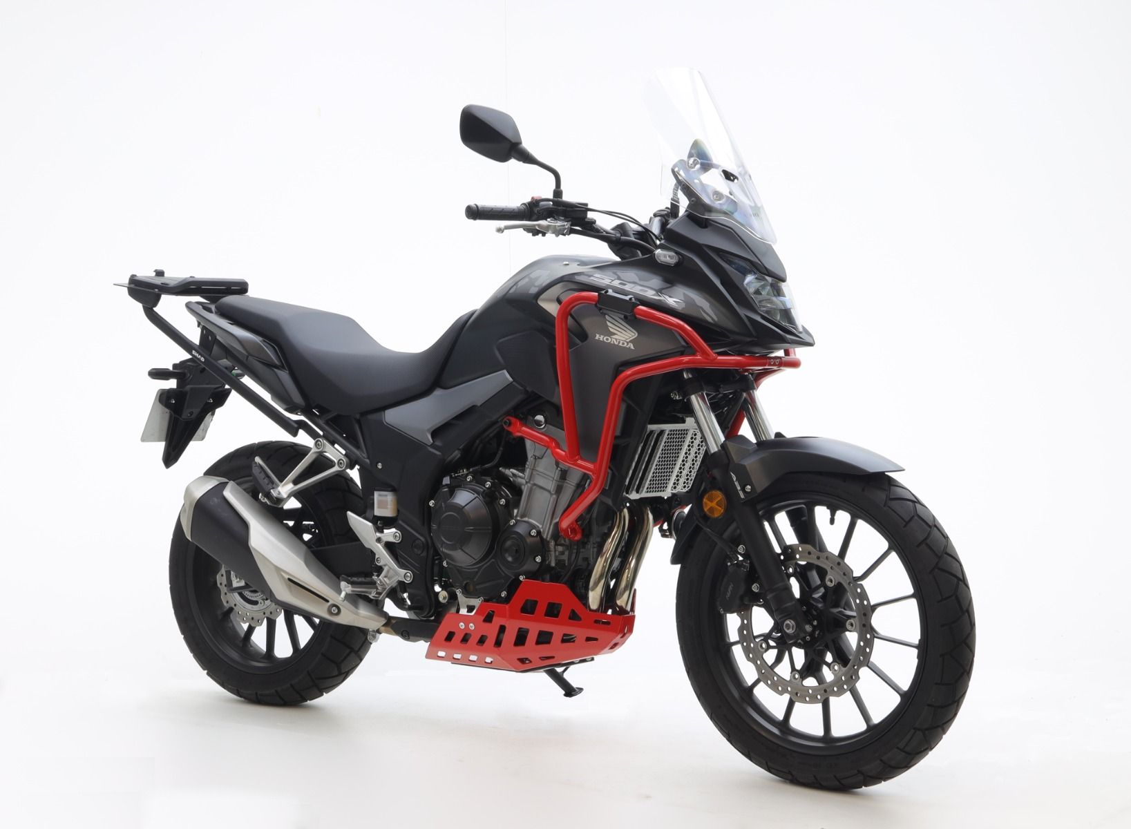 Aluminium valbeugel, bovenzijde voor Honda CB 500 X, zwart