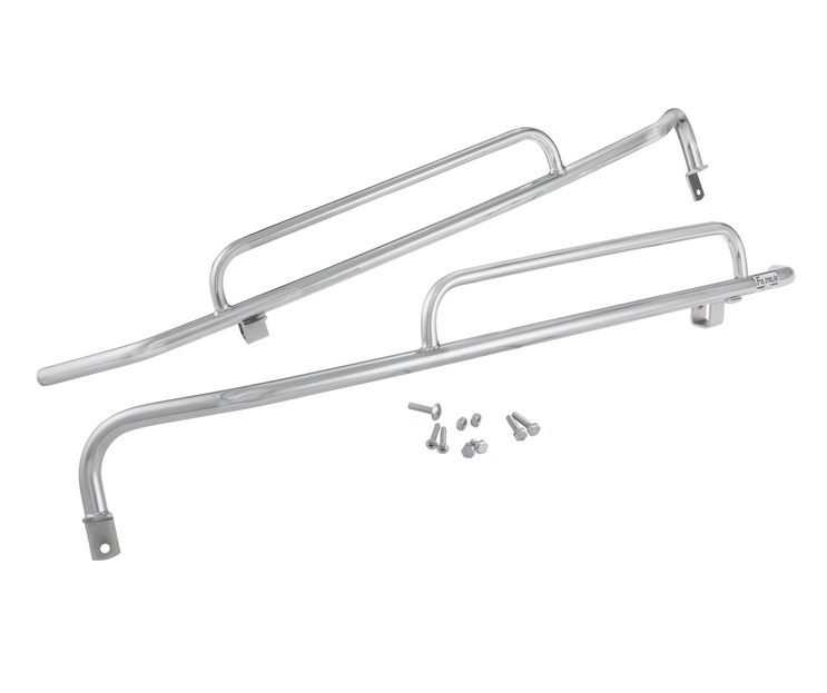 Crashbar zijafdekking achter voor Vespa GTS /GTS Super /GTV, 125-300ccm, chroom