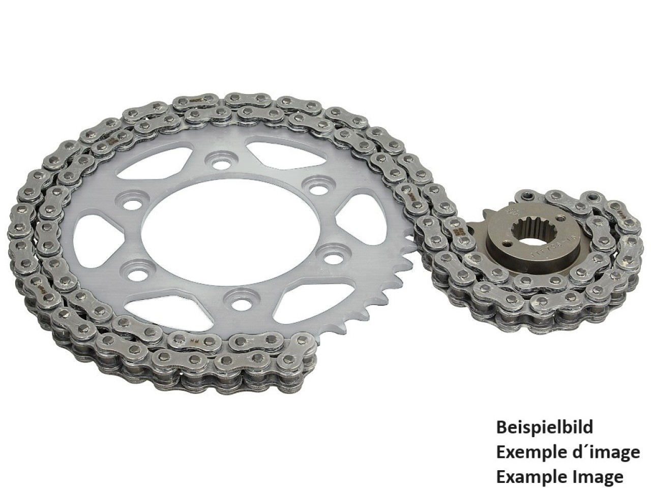 Tsubaki Alpha-2 XRS kettingset, steek: 530/108, overbrengingsverhouding: 16/42