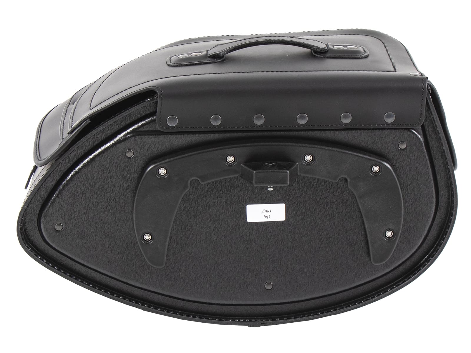 Zadeltassenset Buffalo Big zwart voor C-Bow bagagedrager Hepco & Becker
