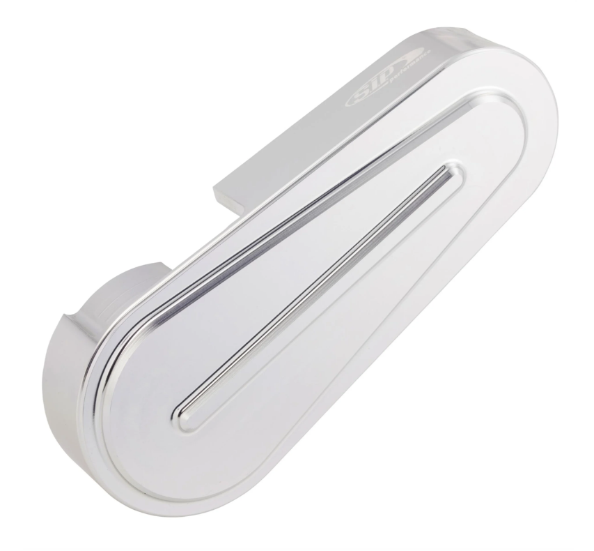 Swingarmdeksel VBB Style voor Vespa PX 80-200ccm, zilver
