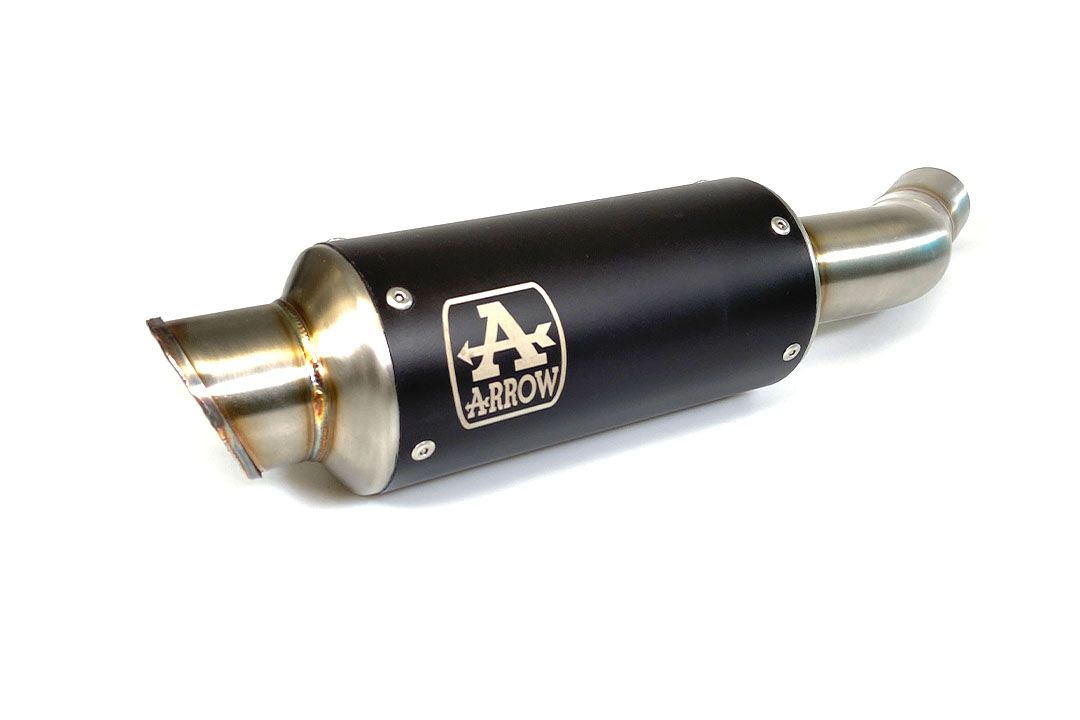 ARROW Uitlaat DARK GP2 voor Kawasaki ZX-6R 636 (19-)