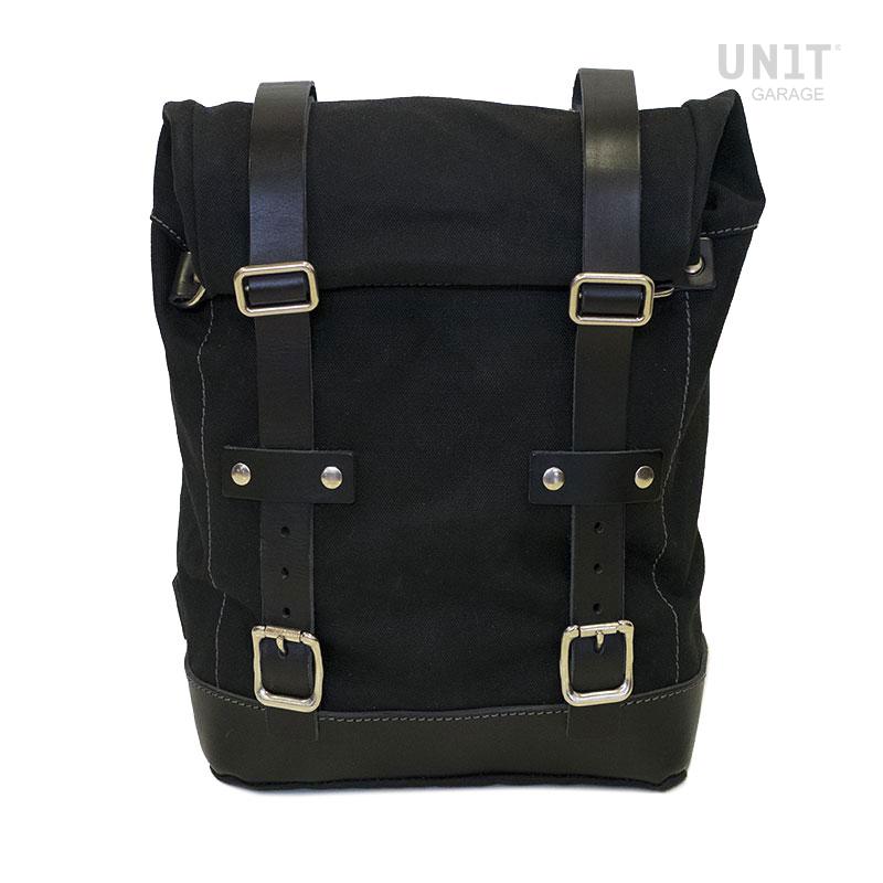 Canvas zijtas 10L-14L - Zwart/Zwart - Garage-eenheid