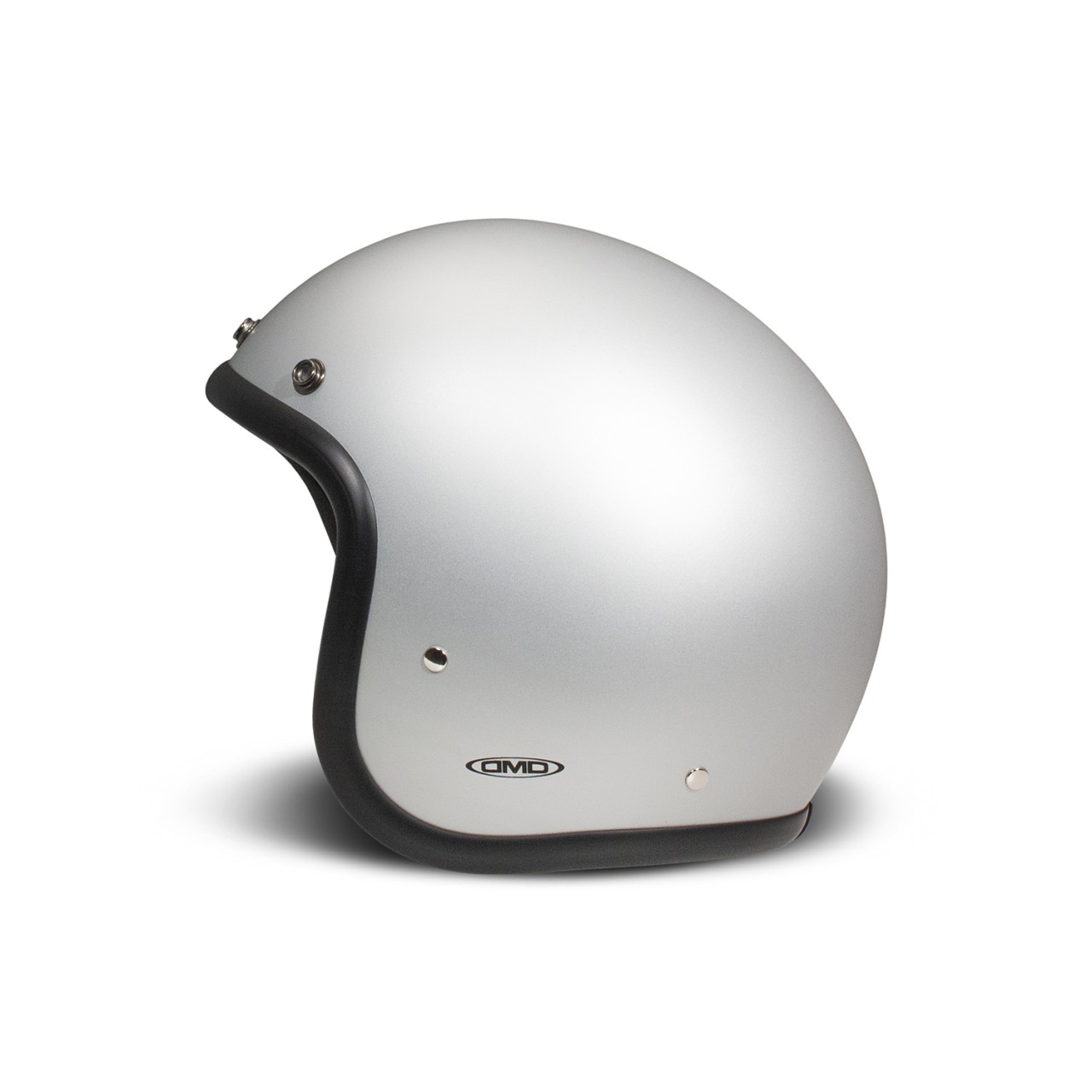 DMD jethelm Retro, aluminium, mat, aluminium, glasvezel, ECE 22.06