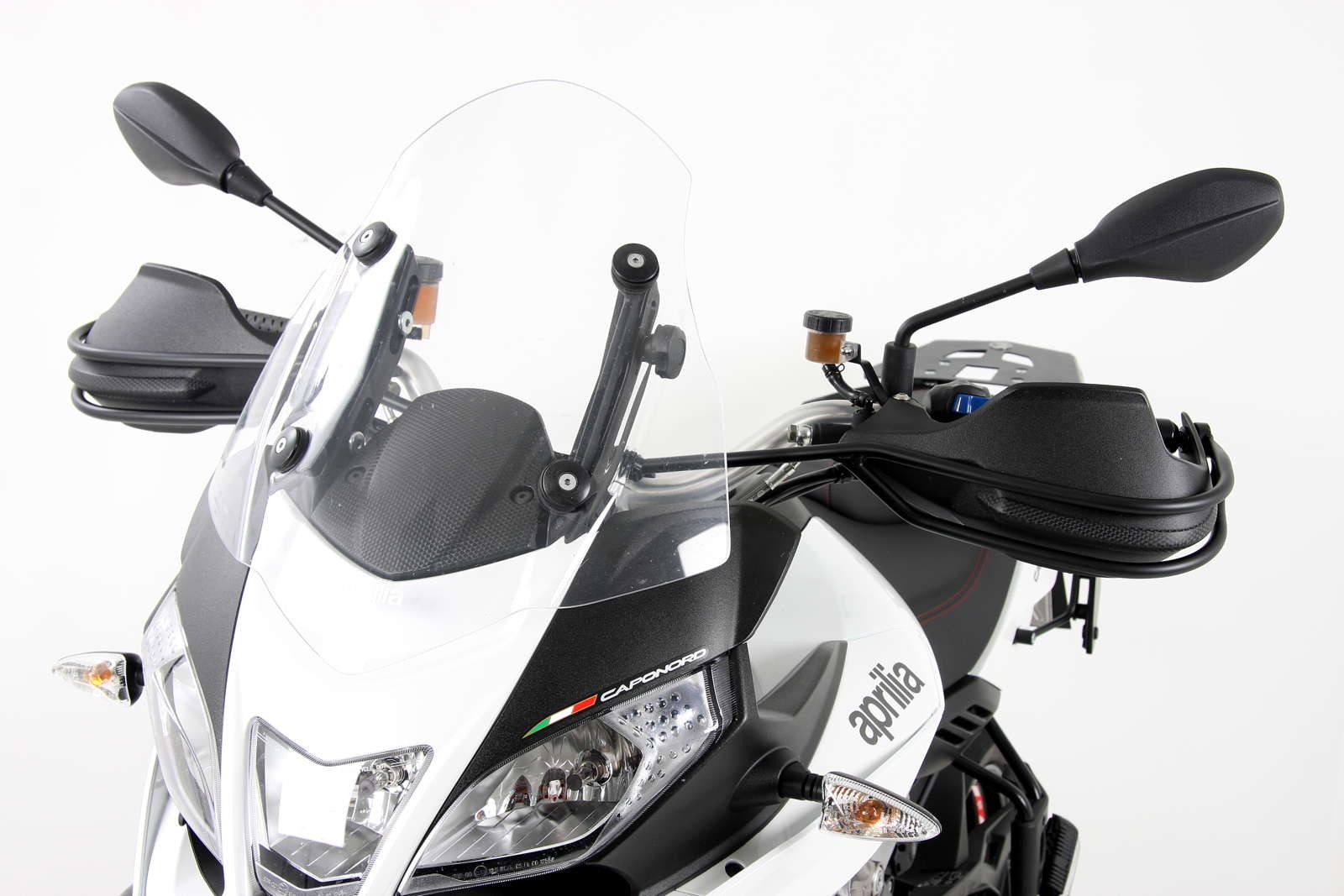 Handvatbeschermer rechts/links voor Aprilia Caponord 1200 /Rally (13-16) Hepco & Becker