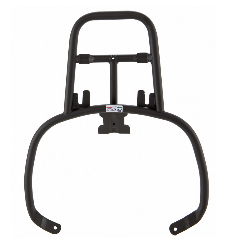 Bagagerek achteraan voor Vespa Primavera /Sprint /Elettrica 50-150cc, glanzend zwart