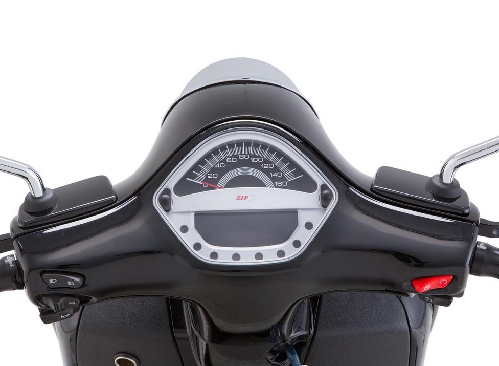 Toerenteller/snelheidsmeter voor Vespa GT/GT L 125/200cc/ GTS 125cc, zilver