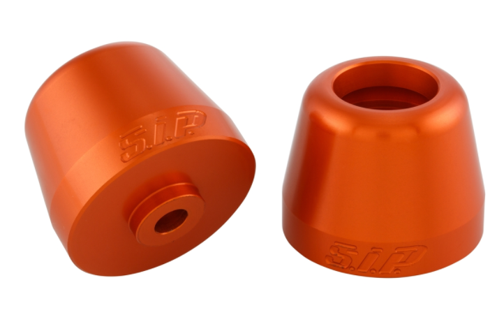 Stuurbalans gewichten links/rechts voor Vespa Primavera/Sprint/ET/LX/LXV/S, mat oranje