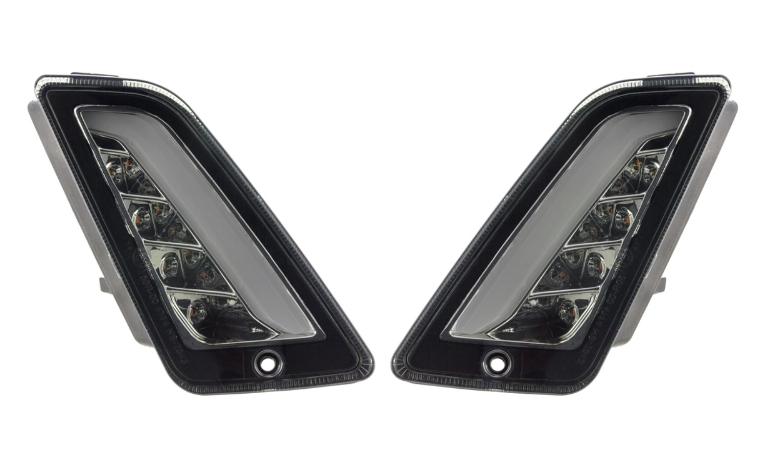 Richtingaanwijzerset links/rechts voor Vespa GTS/GTS Super/GTV 125-300cc ('14-), getint