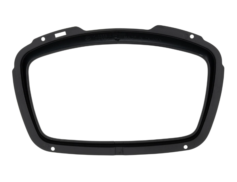 Decoratieve ring snelheidsmeter voor Vespa Elettrica/Primavera Sport/Sprint Sport 125/150ccm, mat zwart
