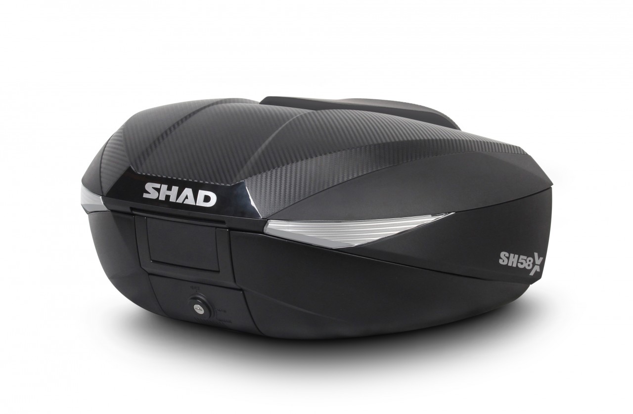 Shad Top Case SH58X, carbonlook / zwart, 58 l