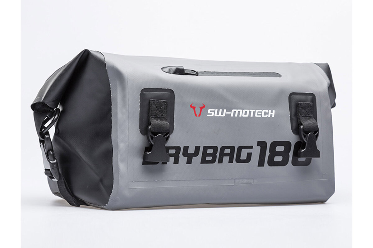 Drybag 180 achtertas voor Aprilia ETV 1200 Caponord, grijs / zwart - SW Motech