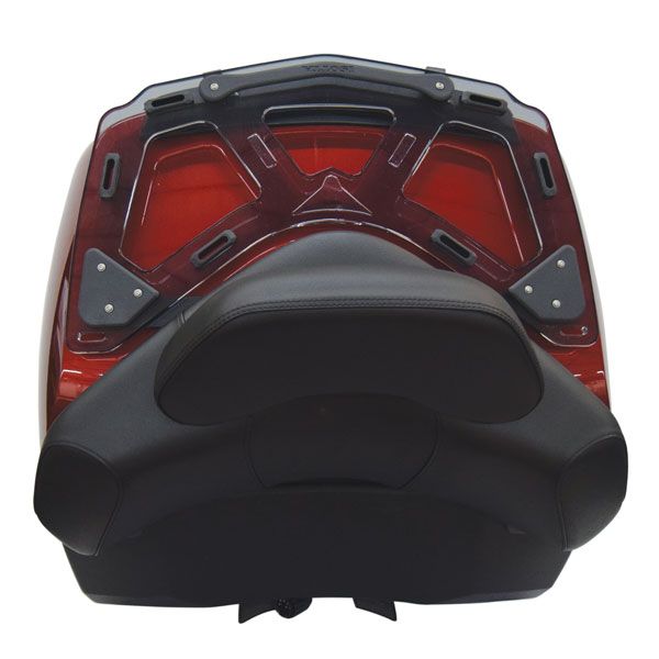 Bagagerek voor topkoffer BMW K 1600 GTL (10-22), PMMA, licht getint