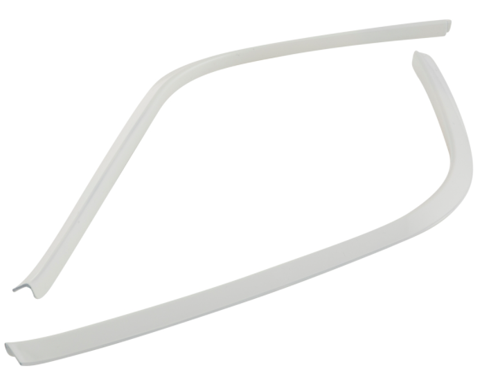 Mono slot buis treeplank wit voor Vespa Primavera/Sprint 50-150ccm