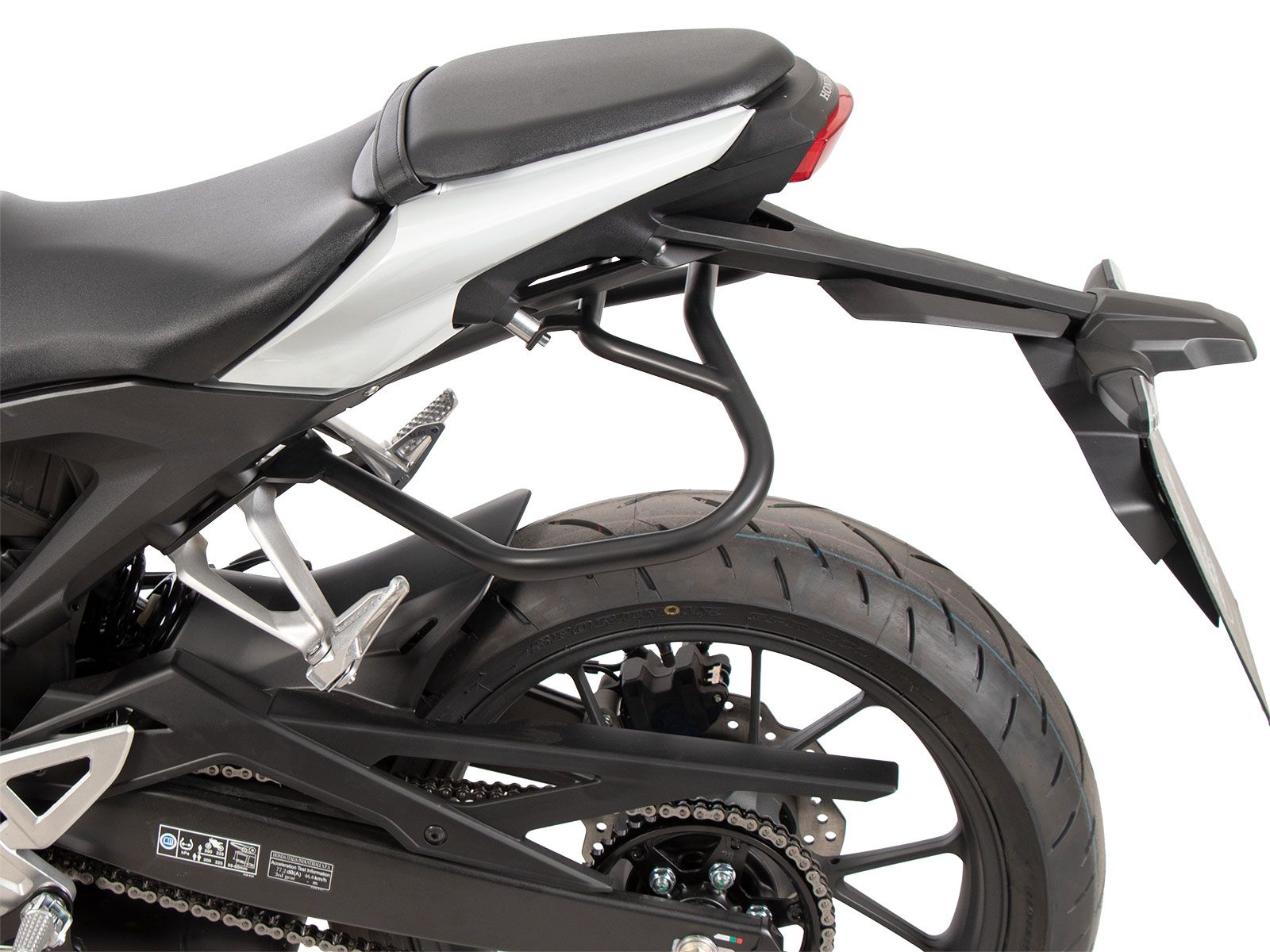 Achterbeschermbeugel zwart voor Honda CB 125 R (18-24) Hepco & Becker
