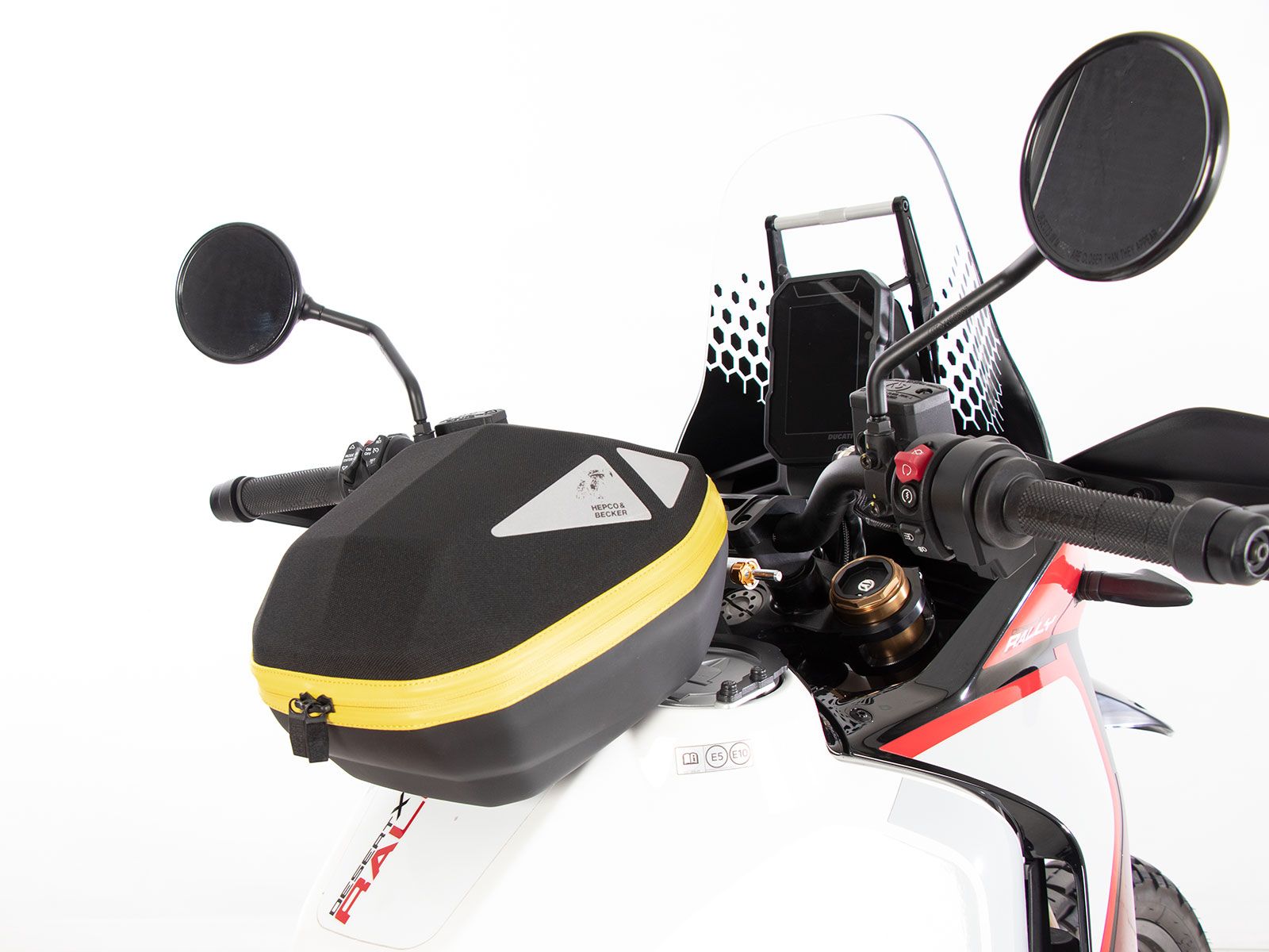 Basistankring incl. tanktasvergrendeling voor Ducati DesertX (22-) Hepco & Becker