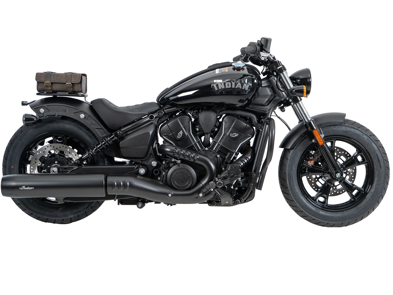 Solorack zonder rugleuning zwart voor Indian Scout Sixty Classic (25-) Hepco & Becker
