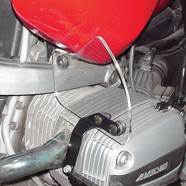 Beenbeschermers voor BMW R 1100 GS (94-99), paar, rookgrijs