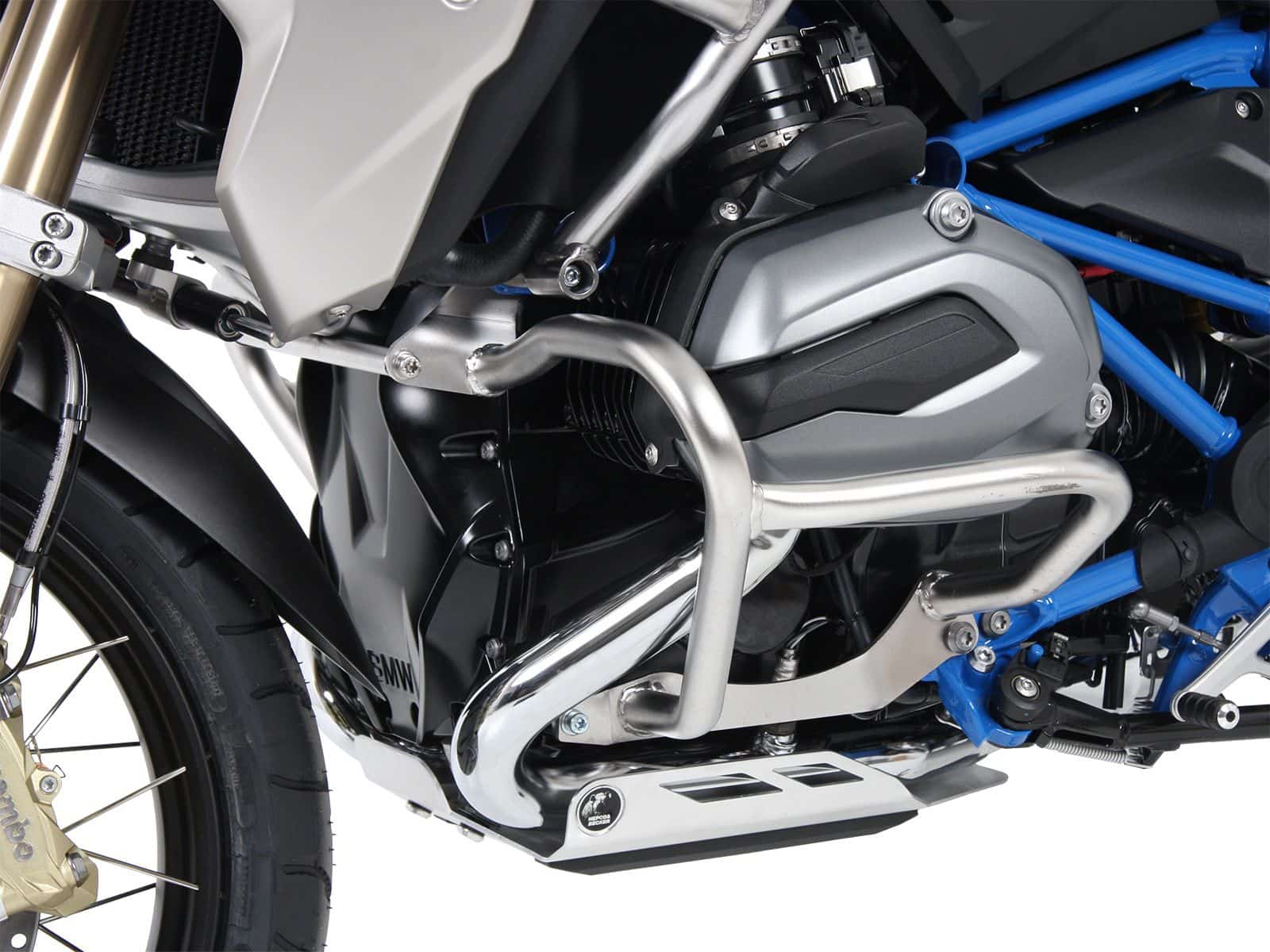 Roestvrijstalen motorbeschermer voor BMW R 1200 GS LC (13-18) Hepco & Becker