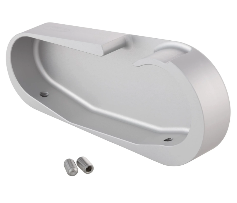 Swingarmafdekking VBB Style voor Vespa PX 80-200ccm, zilver mat