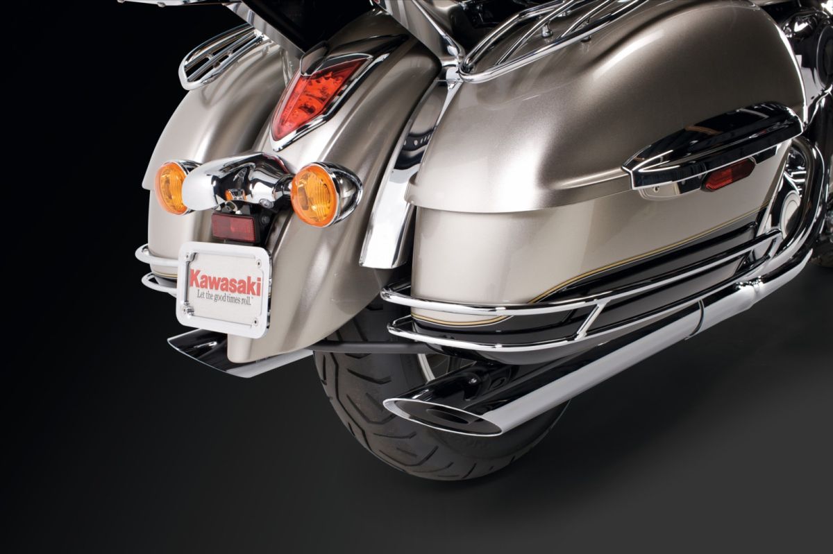 Koffer zijhekken VN1700 Classic Tourer 2014/ VN1700 Voyager 2014 Origineel Kawasaki
