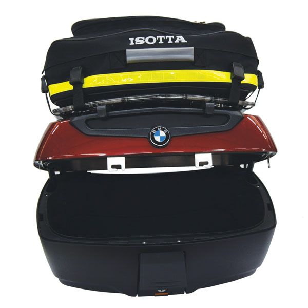 Achtertas voor bagagerek voor topkoffer BMW K 1600 GTL (10-), Cordura nylon, zwart