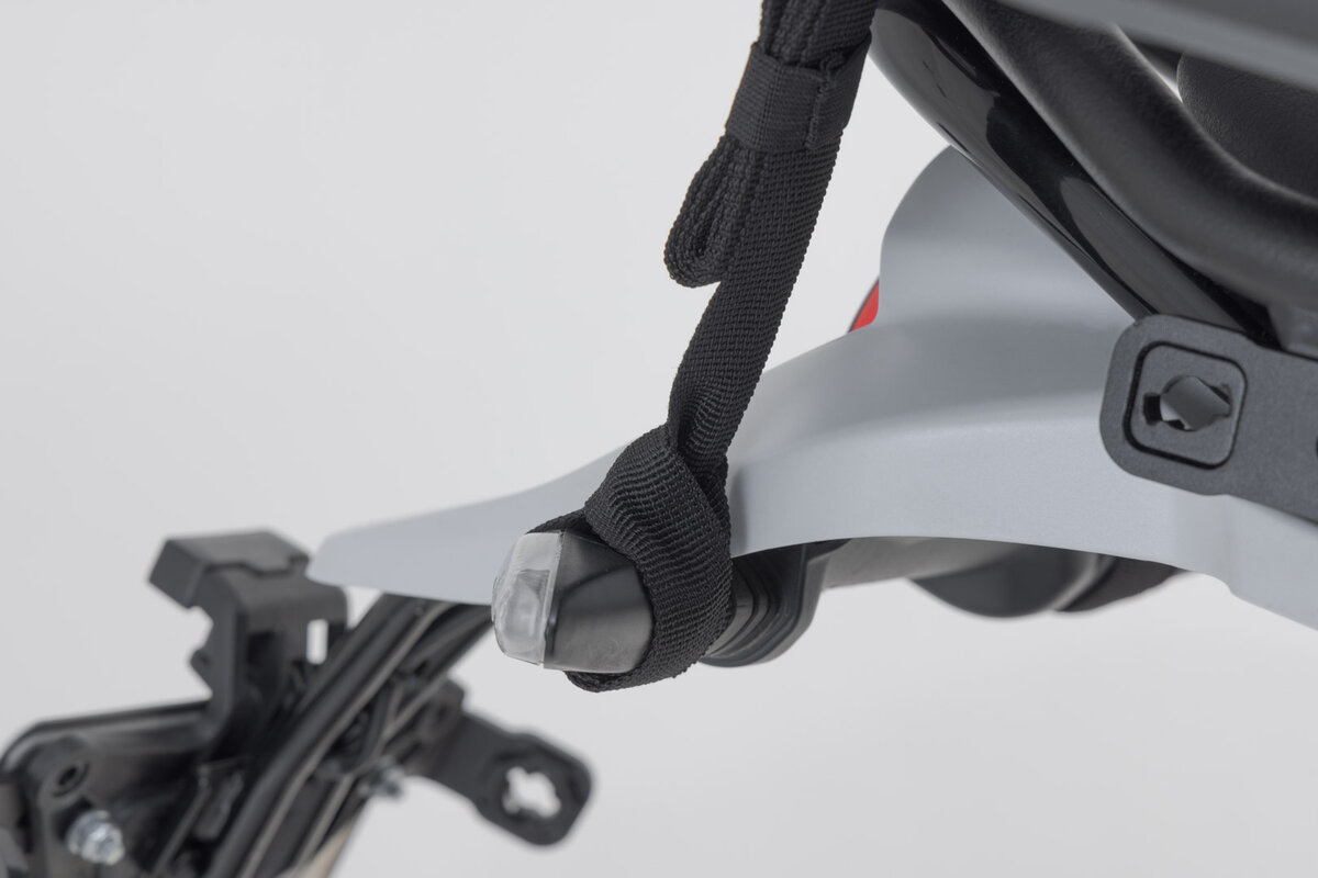 Drybag 260 achtertas voor Moto Guzzi V85 TT /Travel, zwart / grijs - SW Motech