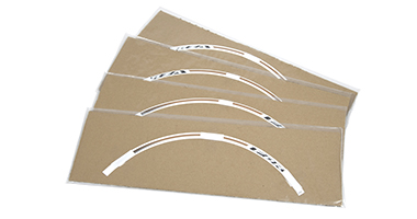 Velgsticker set goud voor Honda Forza125/350 Origineel