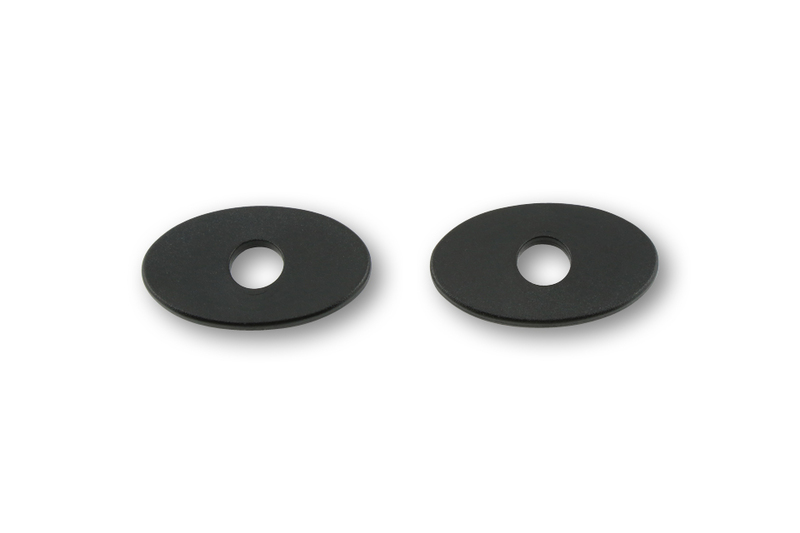HIGHSIDER smart montageplaten Indy Spacer Zwart Voor diverse Kawasaki's