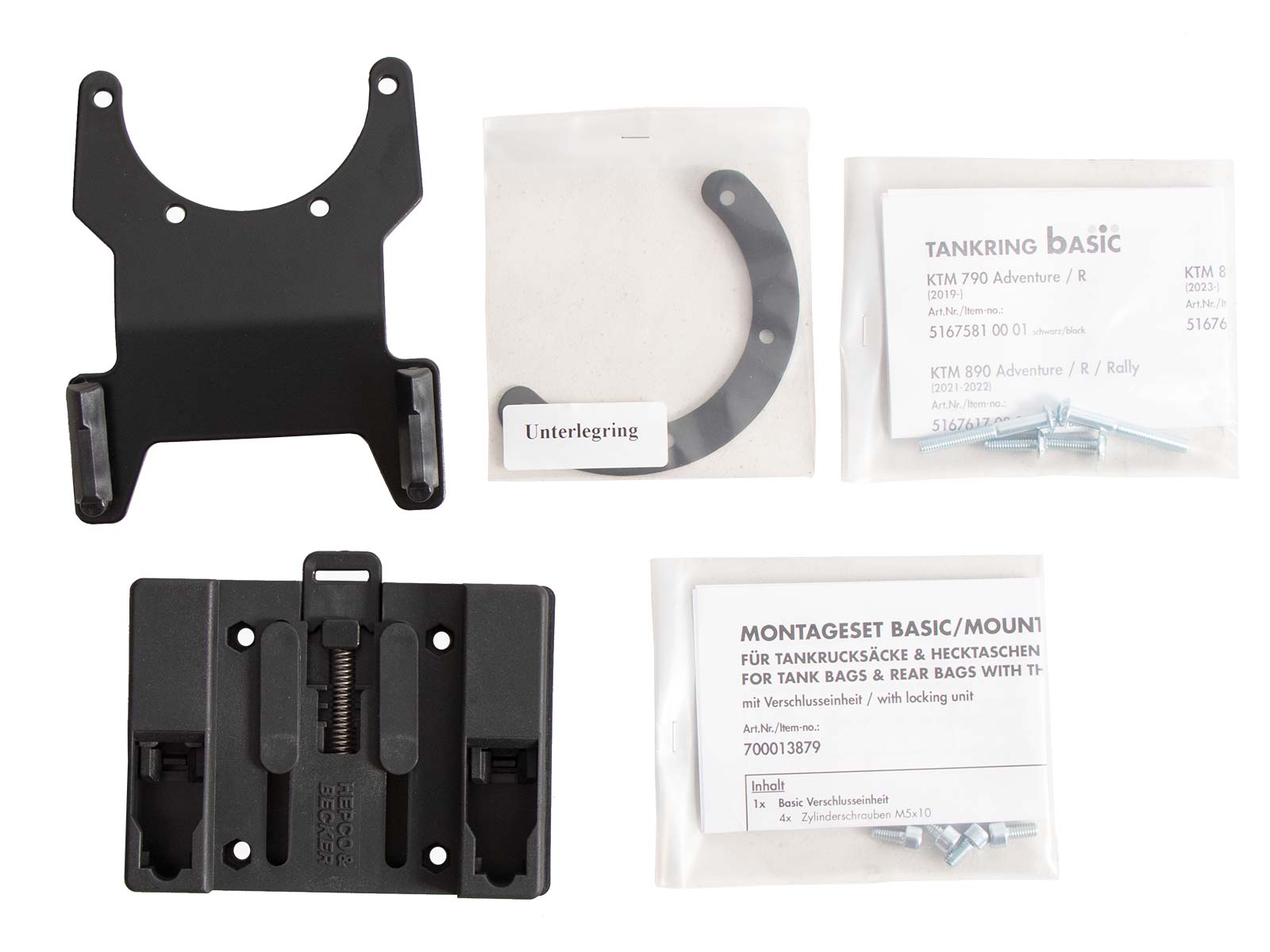 BASIC tankring voor KTM 790 Adventure (24-) Hepco & Becker