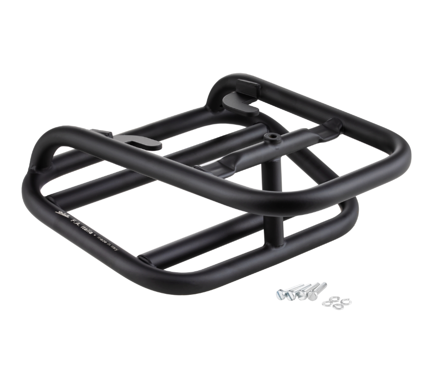 Bagagerek achteraan voor Vespa 946 3V i.e. 125cc, mat zwart