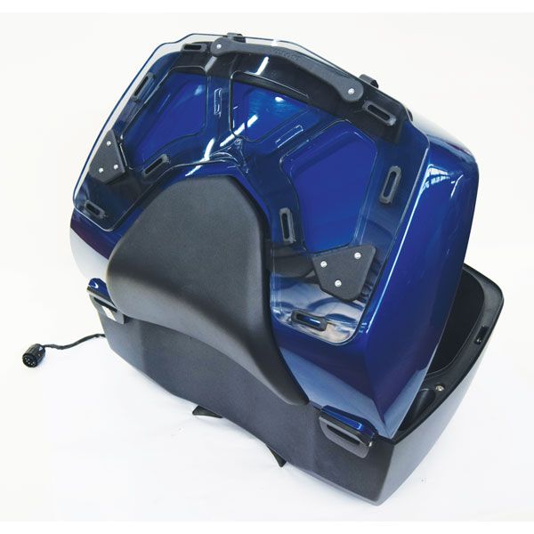 Bagagerek voor topkoffer BMW K 1600 GT /R 1250 RT /R 1200 RT, PMMA, transparant