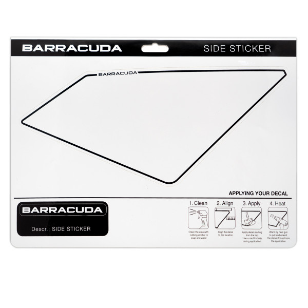 Nummerplaat voor Yamaha MT-07 (21-24) - Barracuda