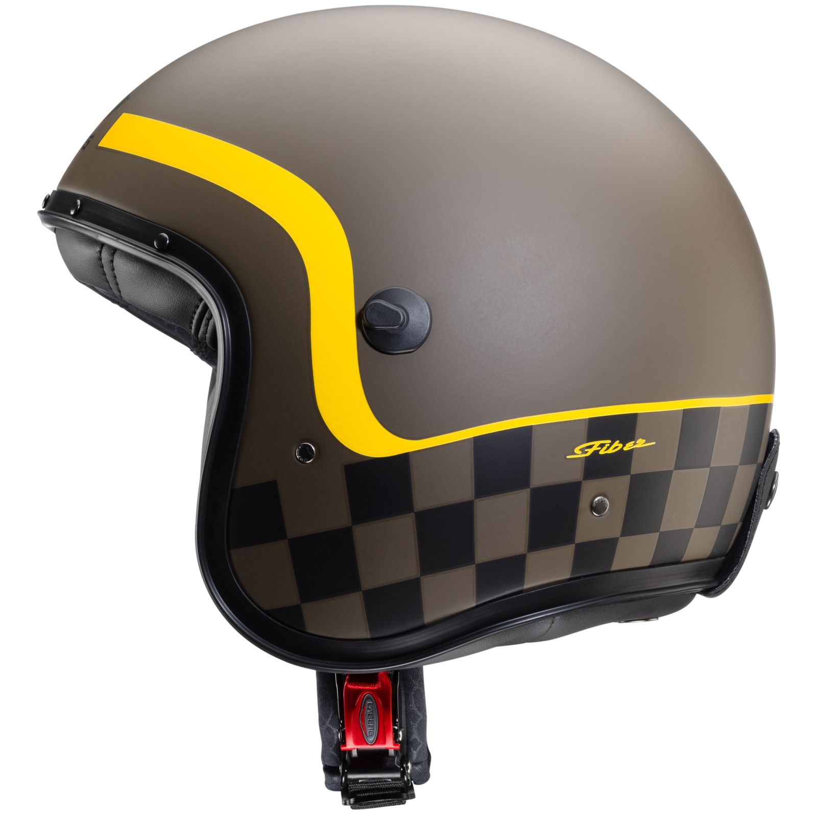Caberg Helm Freeride Formula, mat-bruin/mosterd-geel