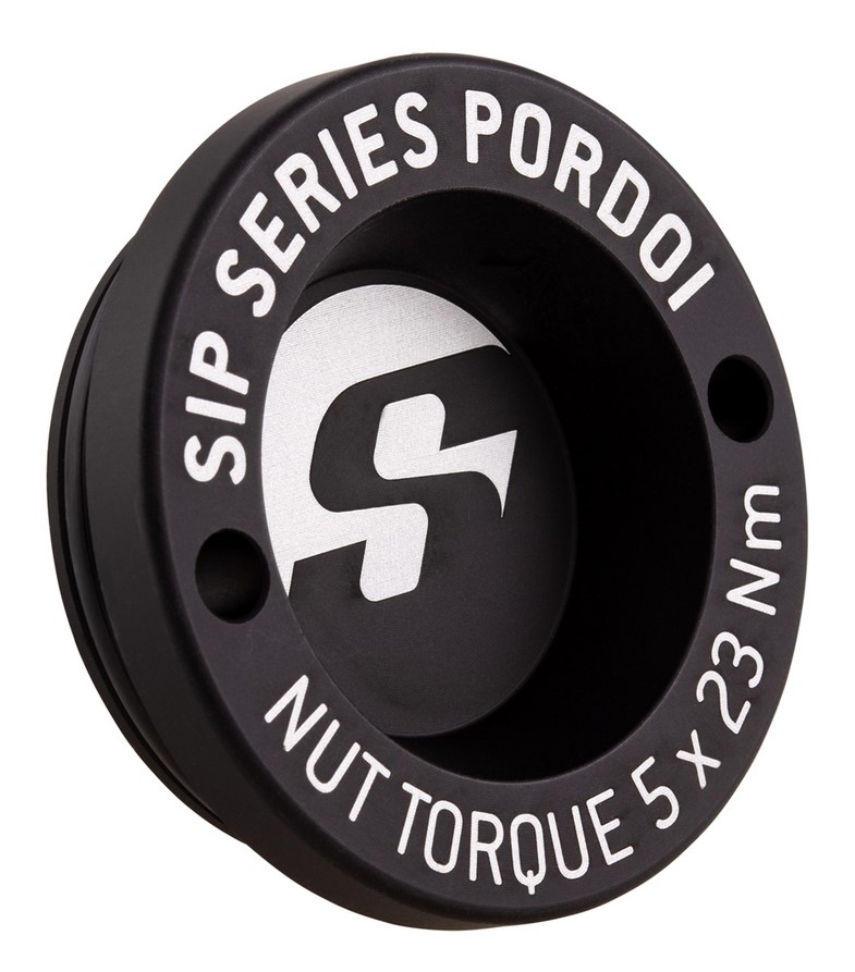 Stofhoes 12" velg vooraan voor Vespa GTS/GTS Super/GTV/GT 125-300cc, mat zwart