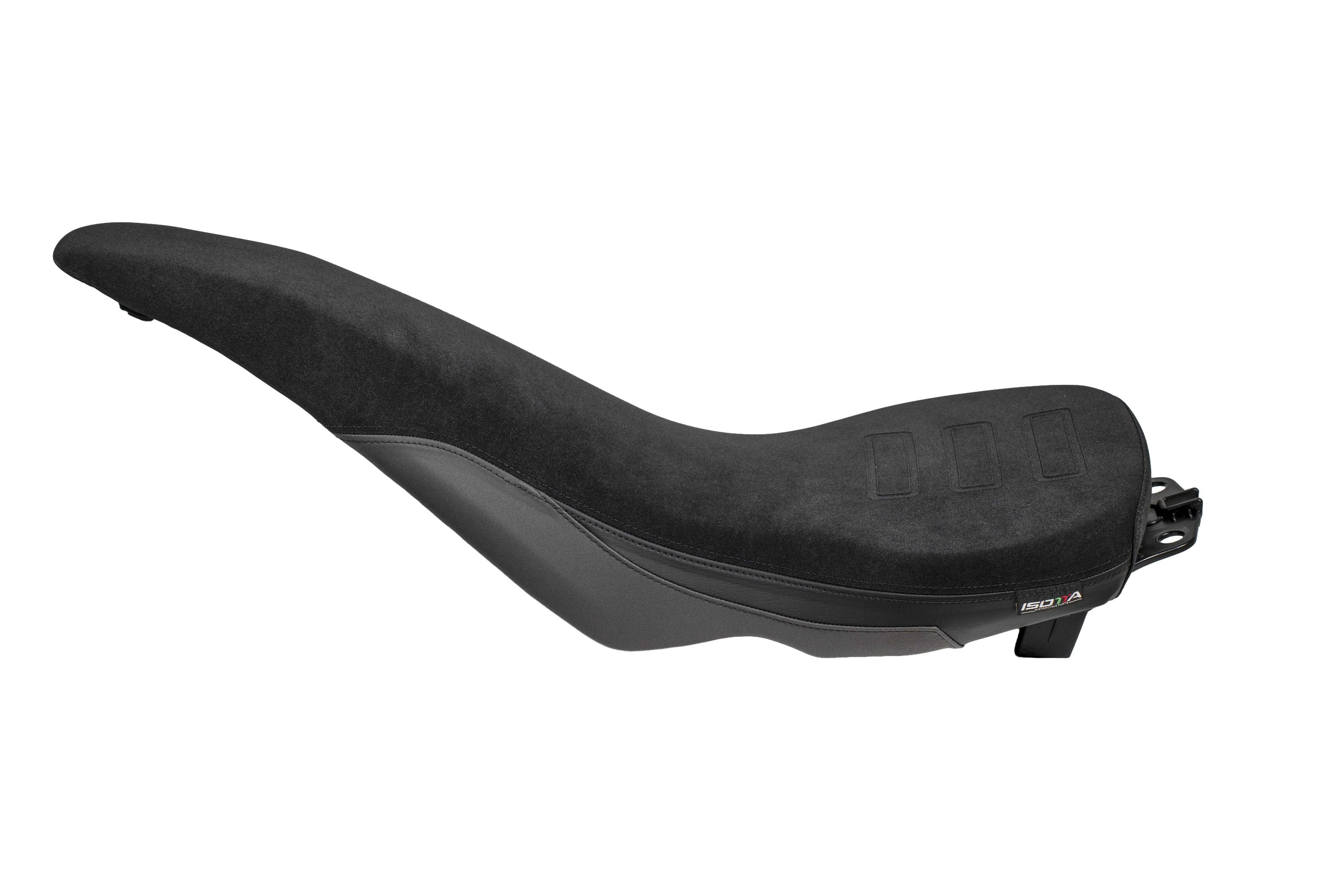 Isotta-zadel Comfort zwart/grijs voor Yamaha Ténéré 700 World Raid (22-25)