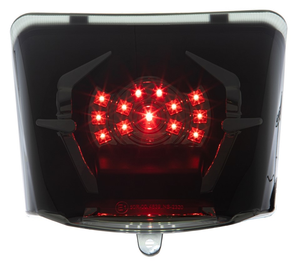 Achterlicht MK II LED voor Vespa GTS/GTS Super/GTV 125-300cc HPE ('18-), getint
