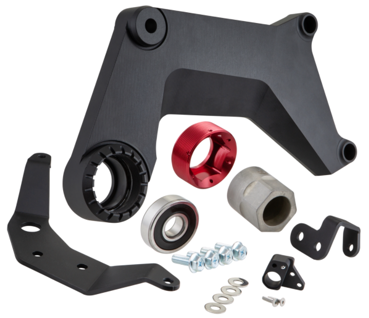 Zwenkarm, achter voor Vespa GTS/GTS Super/GTV 125-300cc met ABS, zwart